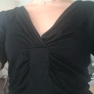 V-neck black Banana Republic Shirt